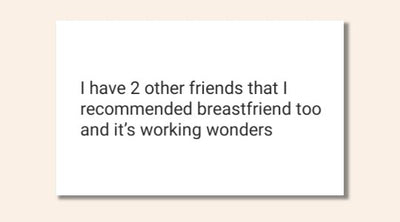 Breastfriend Herbs Feedback